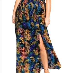 City Chic Dresses - Palm dress - city chic City Chic Dresses - Palm dress - city chic